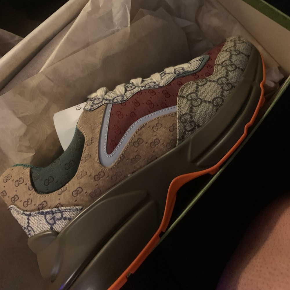 Gucci RHYTON Gym shoe , Size (41) 11 women/Size 8 1/2 men